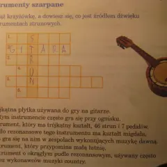 Instrument o okrągłym pudle rezonansowym, często używany przez wykonawców muzyki country.