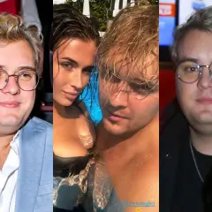 Mąż Roksany Węgiel, Kevin, w okularach i w wodzie z ukochaną.