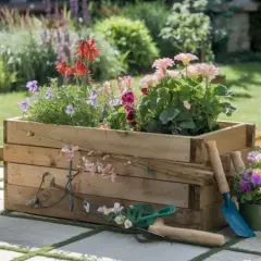 Jak zrobić drewniany kwietnik do ogrodu? Praktyczny poradnik DIY