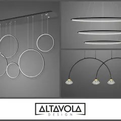 Nowoczesne lampy wiszące, w tym okręgi i łuki z kryształowymi kloszami. Energooszczędne oświetlenie, które doda elegancji każdemu wnętrzu.