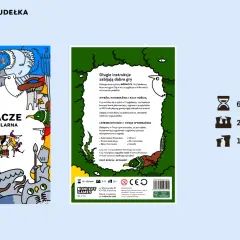 Gra fabularna NOSACZE dla 2-5 graczy. Wciągająca przygoda w magicznym świecie, gdzie wyobraźnia i rzut kością decydują o wszystkim.