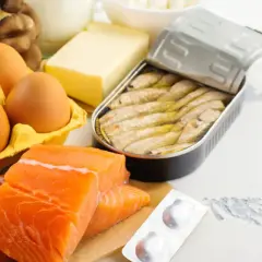 Łosoś, jajka, sardynki, masło i grzyby to produkty, w których znajduje się witamina D3.