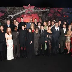 Cała obsada Stranger Things 5 na premierze.
