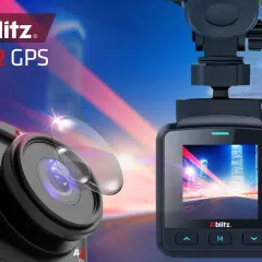 Wideorejestrator Xblitz A2 GPS nagrywa drogę, pokazując jak długo można rejestrować trasę.