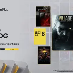 PlayStation Plus Spiele-Katalog mit Resident Evil Village, Expeditions und Like a Dragon. Entdecke hunderte Top PS4-Spiele!