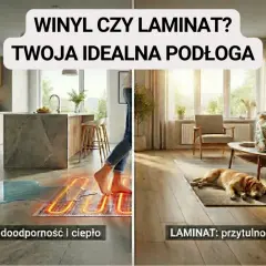 Panele do kuchni: winyl czy laminat? Wybierz idealną podłogę!