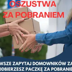 Oszustwo za pobraniem! Ktoś odebrał paczkę, której nie zamawiałem. Zawsze pytaj domowników, zanim odbierzesz przesyłkę.