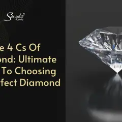 Ein glitzernder Diamant, der die 4 Cs erklärt. Erfahren Sie, wie viel ist ein diamant wert und wie Sie den perfekten wählen.