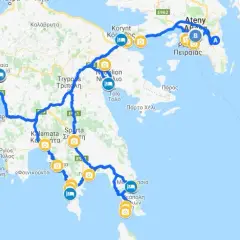 Peloponez: przewodnik po atrakcjach, plan podróży i porady