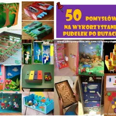 Co można zrobić z pudełka po butach? 10 kreatywnych pomysłów na DIY