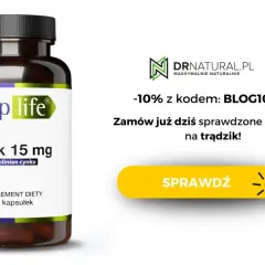 Suplement diety cynk 15 mg od SuppLife, idealny na trądzik. Zamów z kodem BLOG10 i otrzymaj -10%. Sprawdź!