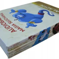 Zestaw audiobajek Disney: Aladyn, Gdzie jest Nemo, Księga dżungli, Królewna Śnieżka, Król Lew. Odkryj magię słuchania!