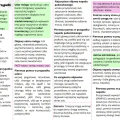 Objawy neurologiczne hipoglikemii to utrata przytomności i drgawki. W przypadku napadu padaczkowego, chroń głowę chorego i usuń przedmioty, o które mógłby się zranić.