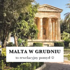 Ile stopni na Malcie w grudniu? Sprawdź, co Cię czeka tej zimy