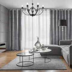 Inspirujące aranżacje zasłon do salonu - modne style i wzory