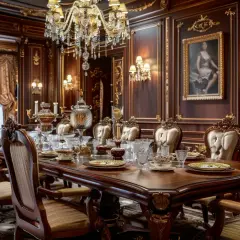 Zestawy stołowe w stylu antycznym: Elegancja na Twoim przyjęciu