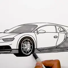 Jak narysować Bugatti Chiron: proste techniki i efektywne triki