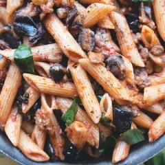 Penne z bakłażanem Jadłonomia – prosty przepis na pyszne danie
