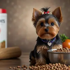Karma dla yorka: Jak zadbać o zdrowie małego towarzysza?