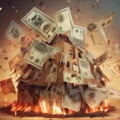 Gospodarka usa wisi na włosku jest jak bomba zegarowa tuż przed wybuchem