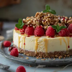 Sernik na zimno z mascarpone i mlekiem skondensowanym - przepis