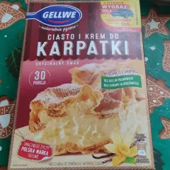 Przepis na ciasto karpatka Delecta, które zawsze się udaje