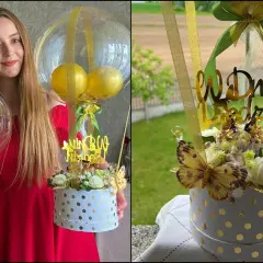 Jak zrobić flower box z balonem - proste kroki i porady, które zachwycą
