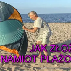 Jak szybko i bez błędów złożyć namiot plażowy Crivit – proste kroki