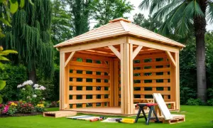 Altana z palet: tani, łatwy projekt DIY poradnik krok po kroku