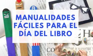 Material didáctico para el Día del Libro: manualidades fáciles de imprimir, como marcapáginas y piedras decoradas.