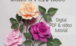 Kwiaty z filcu krok po kroku: Twój przewodnik DIY