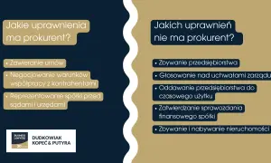 Prokura oddzielna: jakie uprawnienia ma prokurent, a jakich nie? Lista kluczowych kompetencji i ograniczeń.