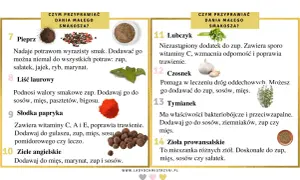 Jakie przyprawy dla niemowlaka? Pieprz, liść laurowy, papryka, ziele angielskie, lubczyk, czosnek, tymianek, zioła prowansalskie.