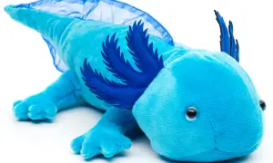 Uroczy pluszowy aksolotl niebieski, idealny do przytulania. Sprawdź jego cenę i dodaj do swojej kolekcji!