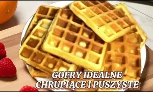 Jak przygotować chrupiące gofry - sprawdzony przepis na ciasto