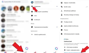 Jak przywrócić wszystkie wiadomości na Messengerze? Kliknij Menu, Ustawienia, a następnie Centrum kont, by zarządzać swoimi danymi.