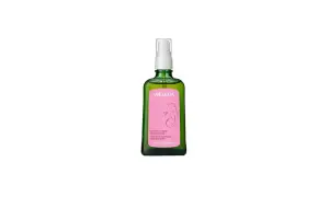 Aceite de masaje Weleda para estrías, ideal para el embarazo. Muchas opiniones positivas avalan su eficacia.