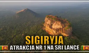 Sigirija, lwia skała na Sri Lance, majestatycznie wznosi się nad dżunglą.