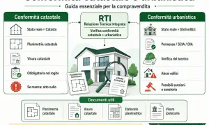 Guida per come verificare la regolarità urbanistica di un immobile, confrontando stato reale, planimetrie e titoli edilizi.