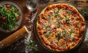Recettes pizza fromage : le secret d'une pâte croustillante et filante