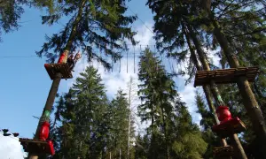 Park Linowy Base Camp Istebna: Cennik, trasy i plan wizyty z dziećmi