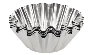 Metalowe foremki do babeczek z falbanką. Czy metalowe foremki do babeczek trzeba smarować tłuszczem? Zobacz, jak łatwo upiec idealne babeczki!