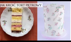 Krojenie tortu: Jak uzyskać idealne kawałki? Poradnik krok po kroku.