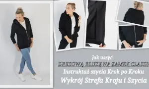 Jak uszyć bluzę z kapturem - proste kroki dla początkujących