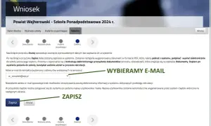 Jak wypełnić wniosek rekrutacji do szkoły ponadpodstawowej bez błędów