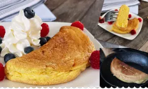 Omlet fit: Przepis na puszyste śniadanie bez zbędnych kalorii!