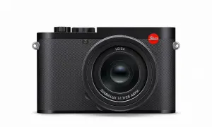 Elegancki czarny aparat cyfrowy Leica z obiektywem Summilux. Zastanawiasz się, ile kosztuje aparat cyfrowy tej klasy?