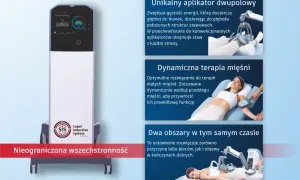 Nowoczesne urządzenie do rehabilitacji SIS Super Inductive System. Terapia mięśni i stawów.