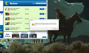 Błąd gry Nancy Drew: "Nie znaleziono urządzenia DirectX. Upewnij się, że masz zainstalowany DirectX 11 i najnowsze sterowniki karty graficznej.