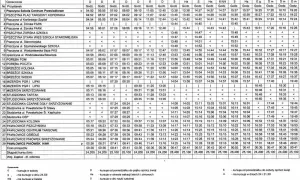 Rozkład jazdy Hrubieszów - Warszawa: kursy z Pszczyny, Brzeźce, Mizerów, Studzionka, Pawłowice.